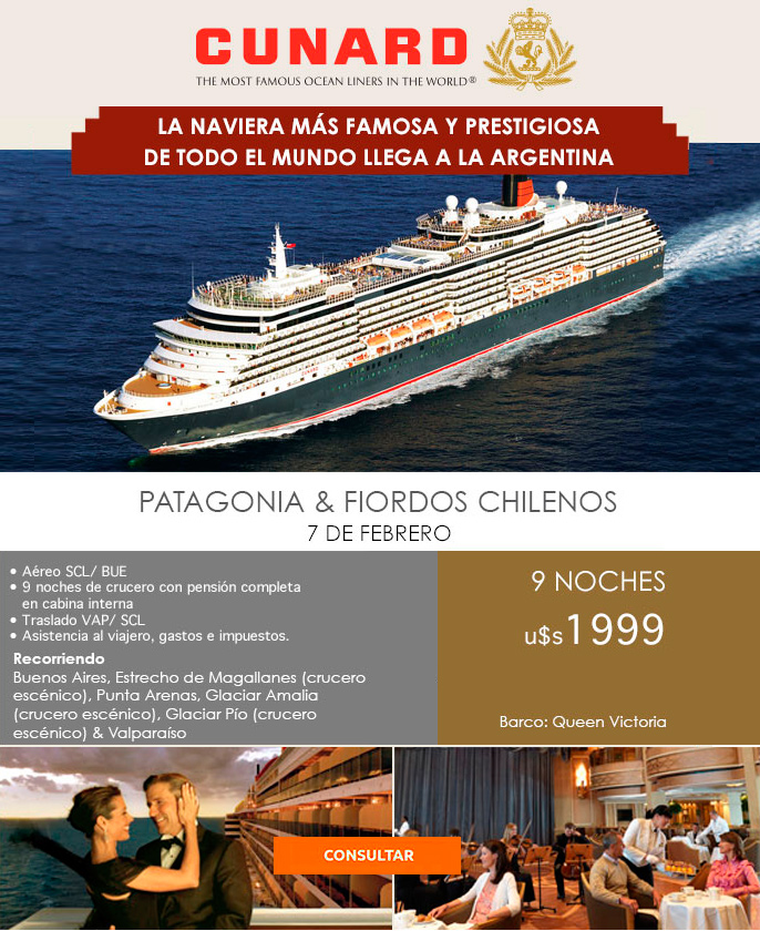 Cunard Crucero de lujo