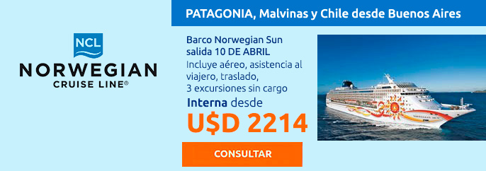 Crucero NCL Patagonia