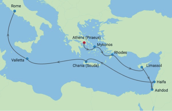 19CELIN Pireo 12 Civitavecchia 19CELIN Pireo 12 Civitavecchia