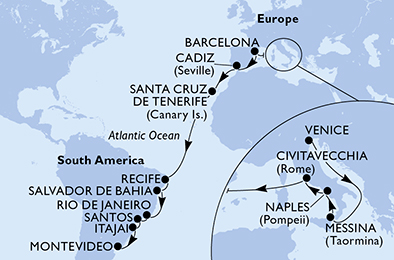19MSCSI Venecia 23 Montevideo 19MSCSI Venecia 23 Montevideo